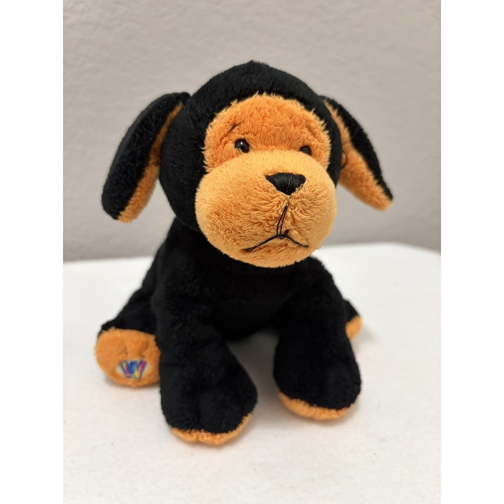 Ganz Webkinz Pumpkin Puppy Dog Halloween Pup Stuffed Animal Plush Retired Rare